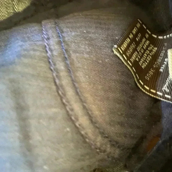 7 For All Mankind Dojo Crop Dark Wash Denim Capri Length Jeans Size 27 - Picture 9 of 9